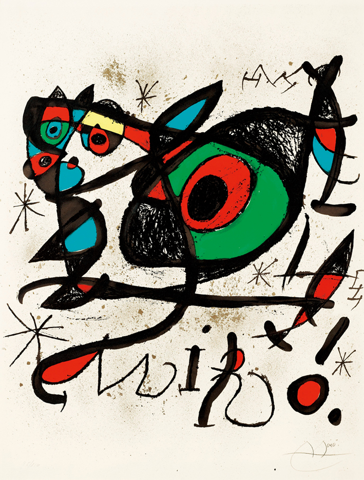  胡安·米罗 Joan Miró ——米罗海报展作品5